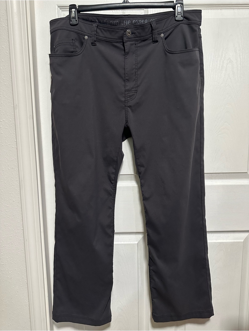 prAna Brion Slim Fit Stretch Zion Pants Gray Men’s 40x30